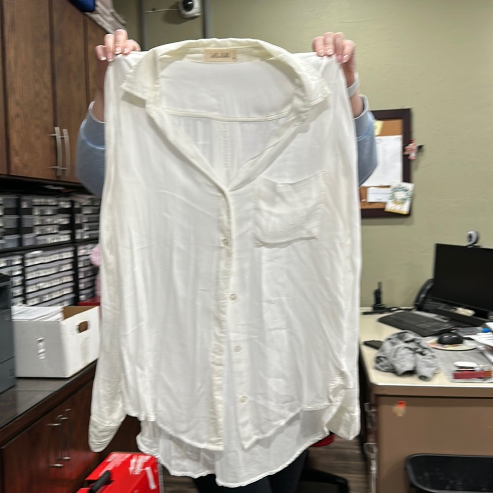 Long sleeve blouse
